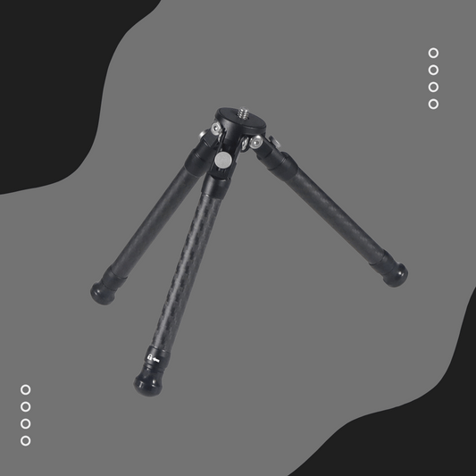 Tripod Mini Serat Karbon Adjustable