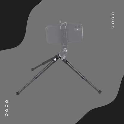 Tripod Mini Serat Karbon Adjustable