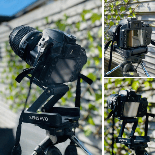 Kepala Tripod Fitur Gerak Samping & Miring SENSEVO FlexShot