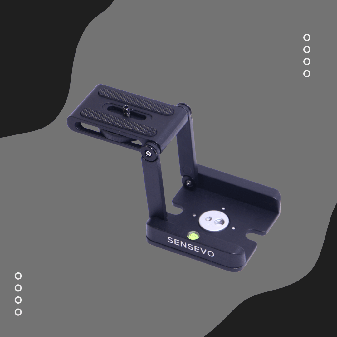 Kepala Tripod Fitur Gerak Samping & Miring SENSEVO FlexShot