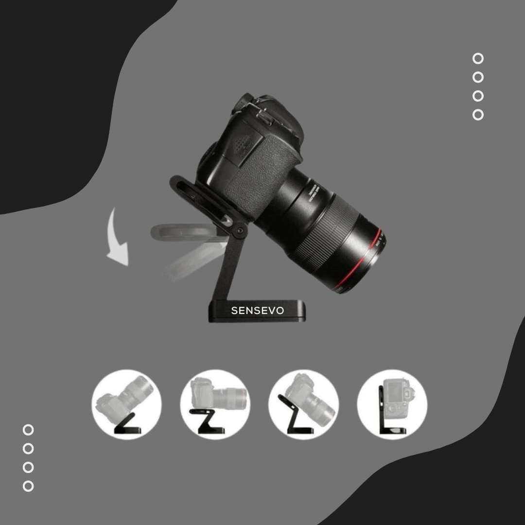 Kepala Tripod Fitur Gerak Samping & Miring SENSEVO FlexShot