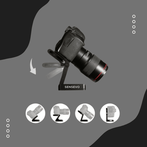 Kepala Tripod Fitur Gerak Samping & Miring SENSEVO FlexShot