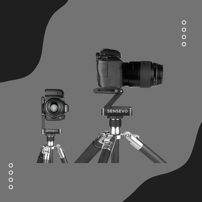 Kepala Tripod Fitur Gerak Samping & Miring SENSEVO FlexShot
